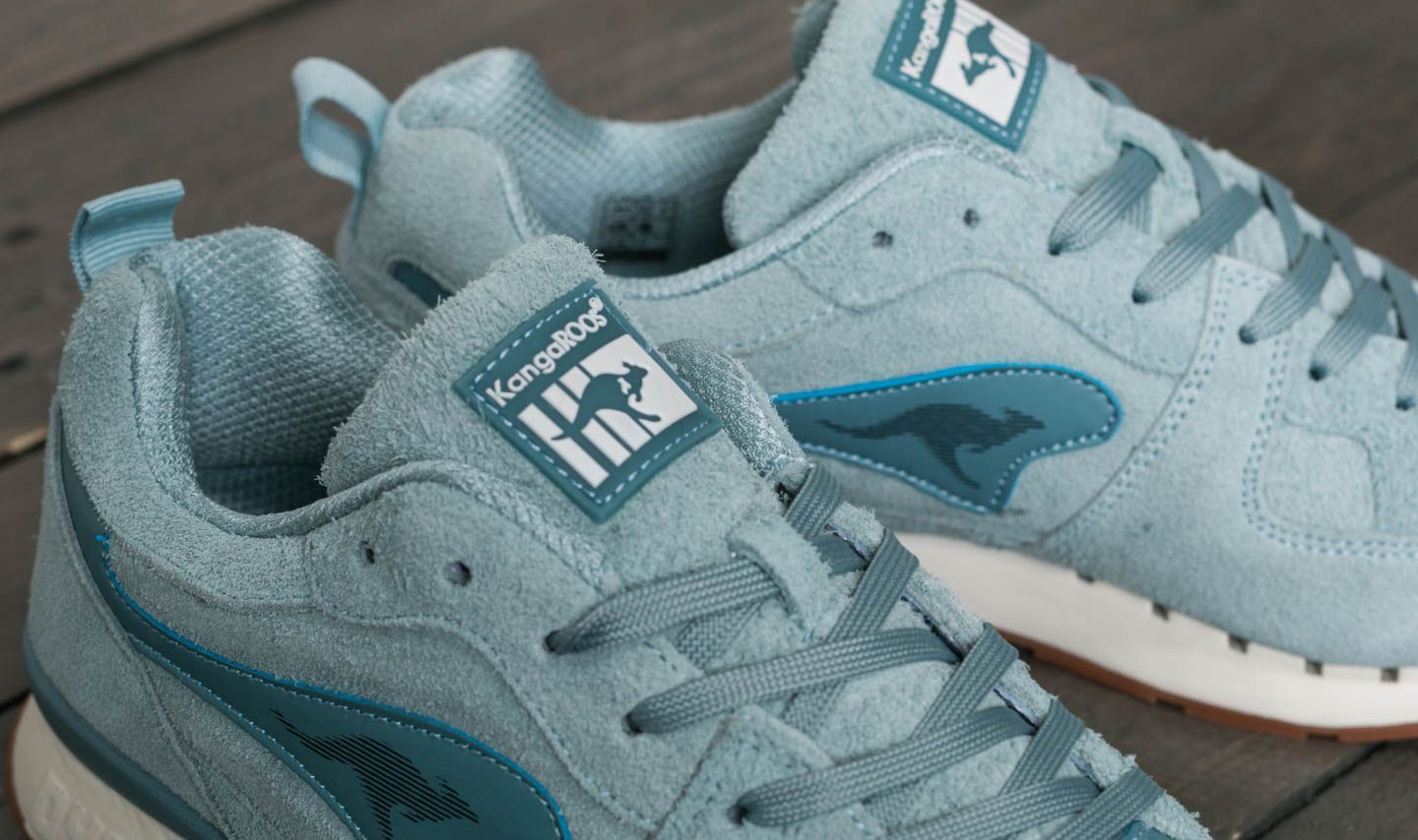 Herren Sneaker und Schuhe KangaROOS Coil R1 Jumble Stone Blue