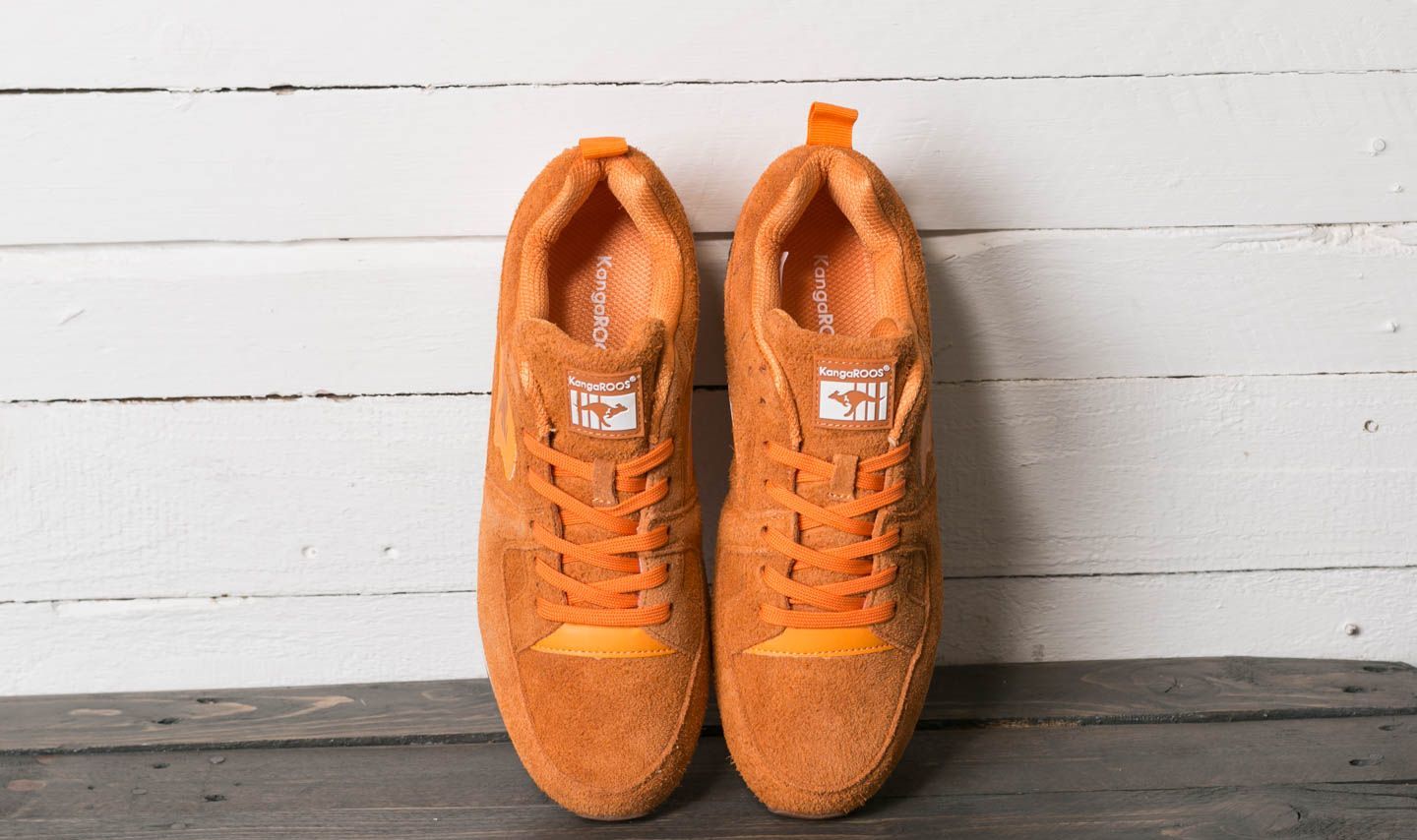 Pánské tenisky a boty KangaROOS Coil R1 Jumble Rustic Orange