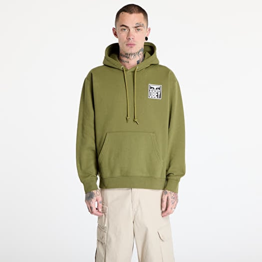 OBEY Obey Eyes Icon Hoodie Moss Green