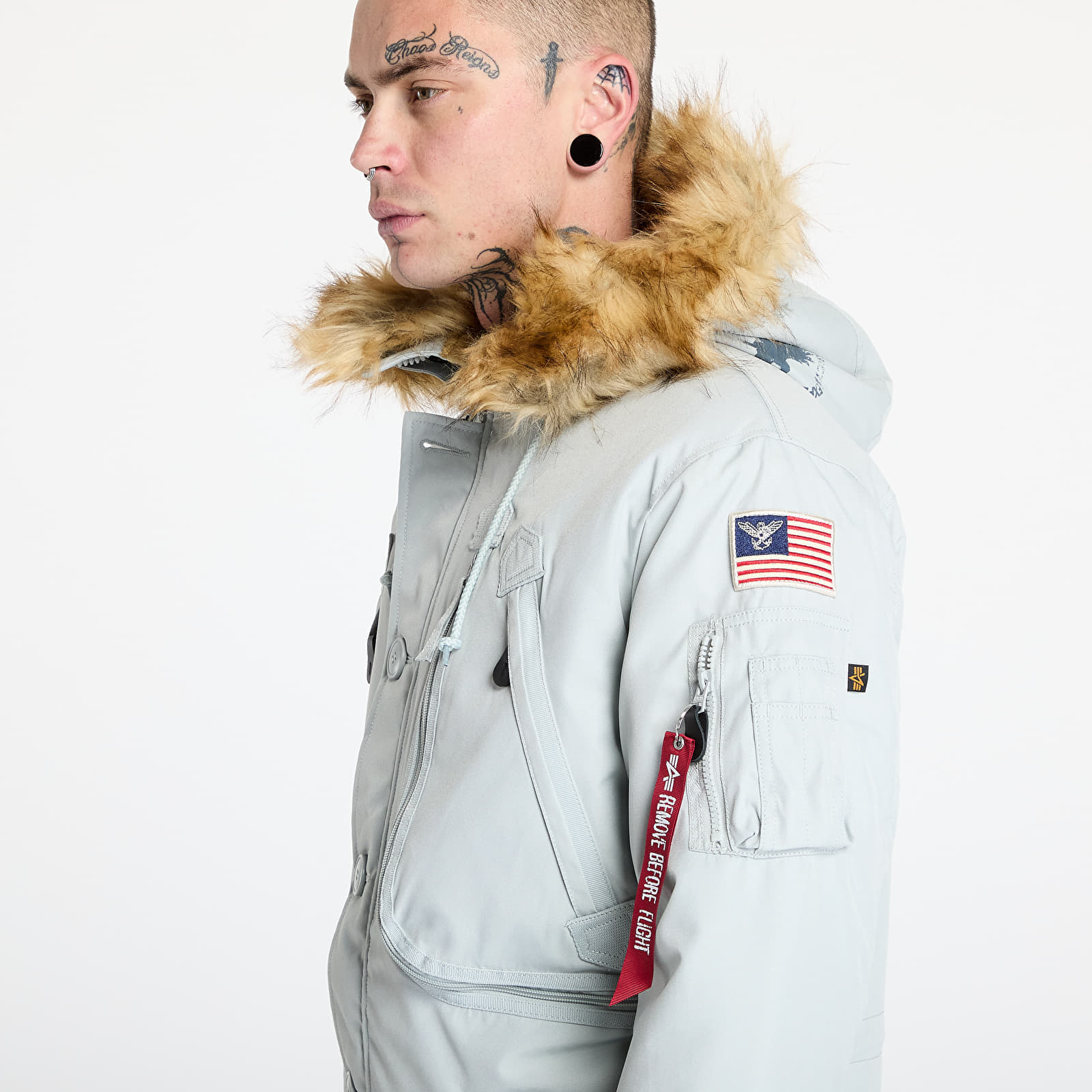 Jacheta Alpha Industries Polar Jacket Pastel Grey - 1 | YEO