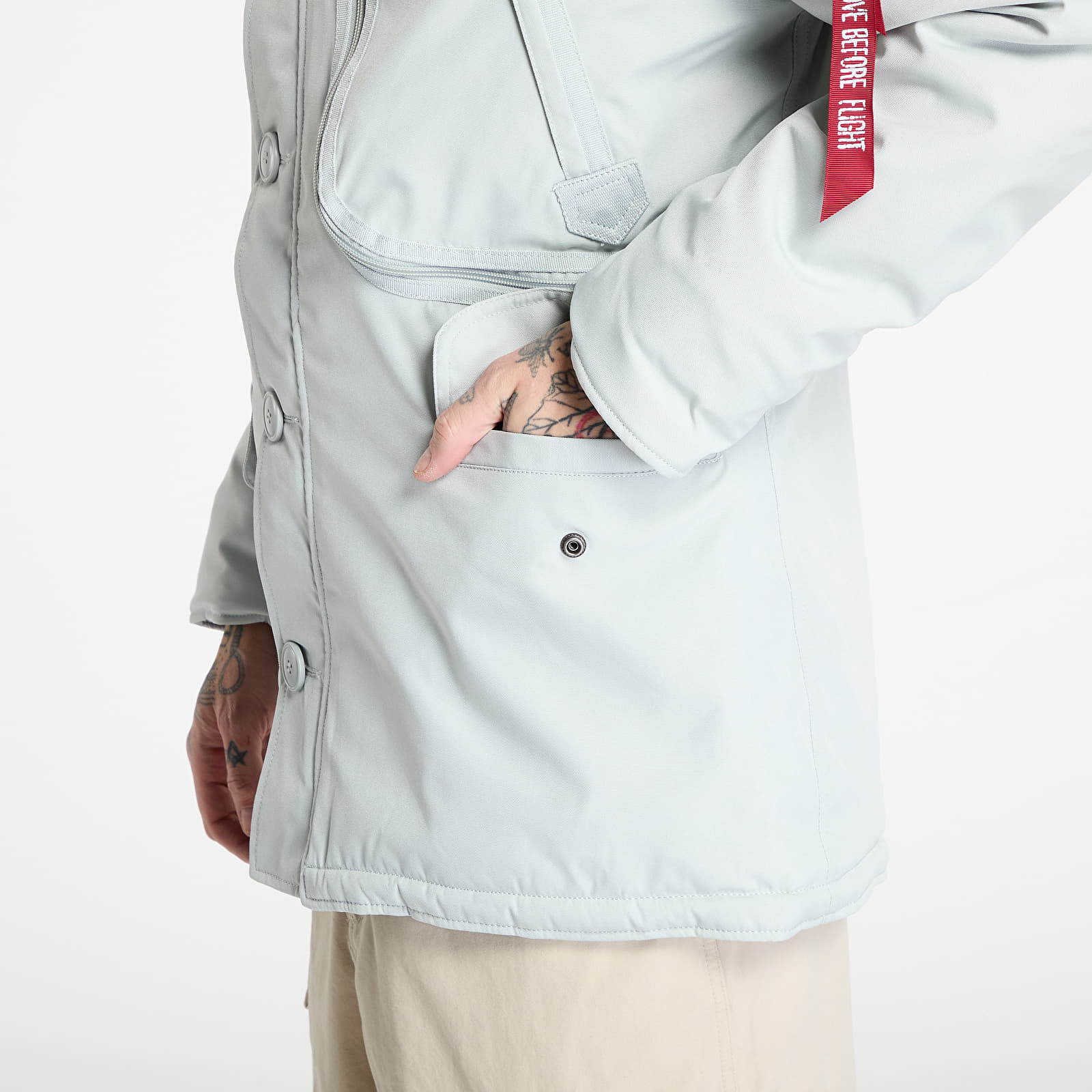 Jakne  Alpha Industries Polar Jacket Pastel Grey