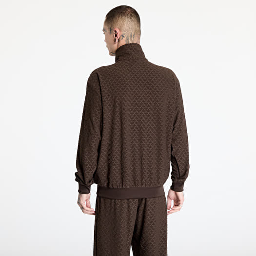 Men's hoodies adidas Originals Track Top Dark Brown Footshop