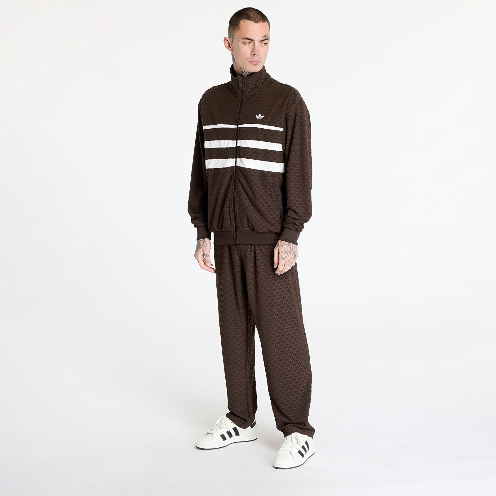 Світшот Adidas Originals Track Top Dark Brown XXL