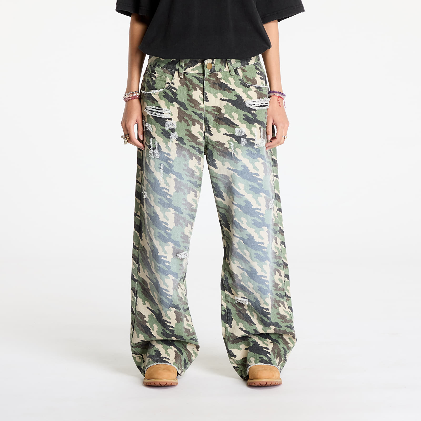 Hosen und Jeans FTSHP x PROSTO Cargo Pants UNISEX Camo