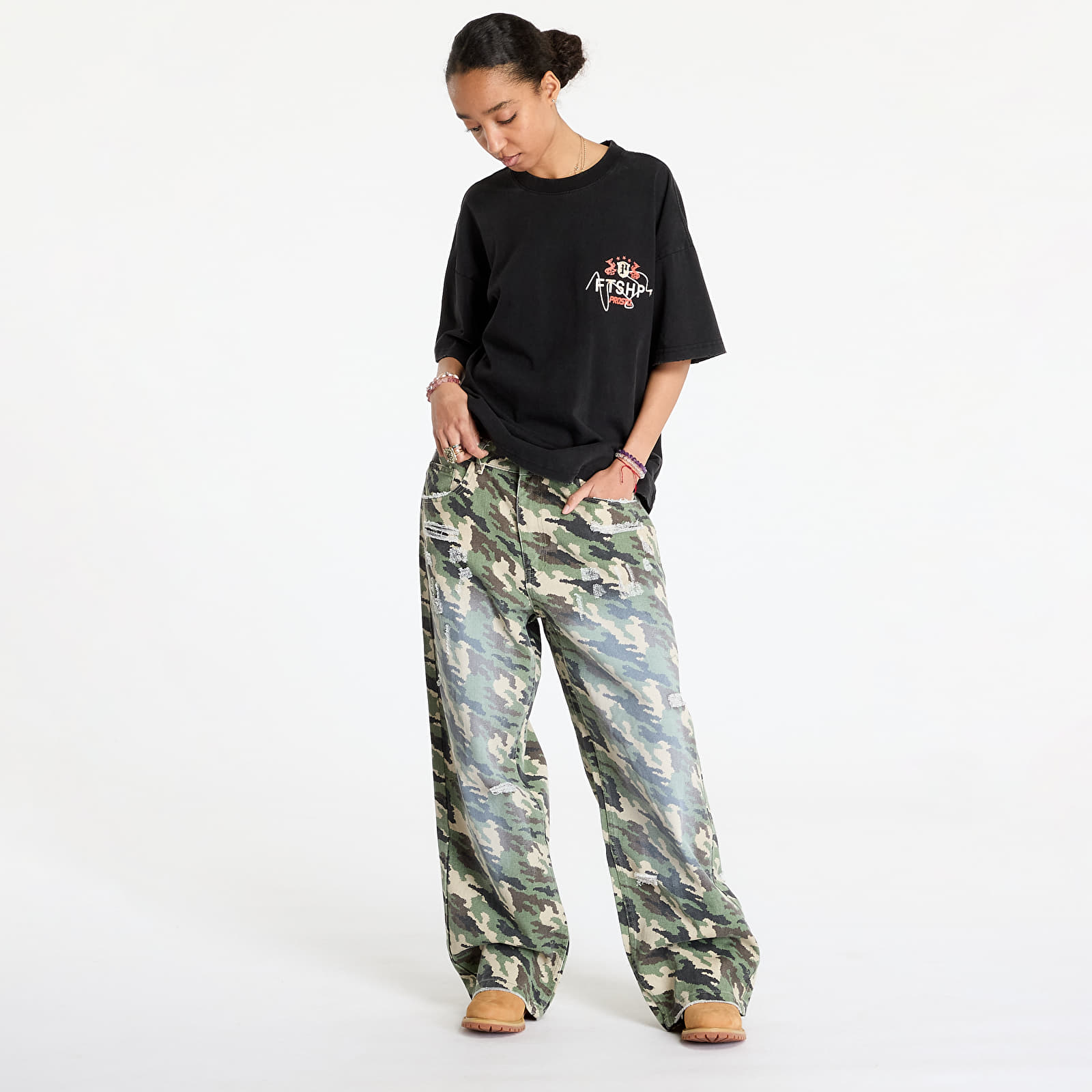 Hosen und Jeans FTSHP x PROSTO Cargo Pants UNISEX Camo