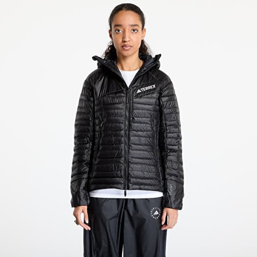 adidas Terrex Techrock Down Hooded Jacket Black