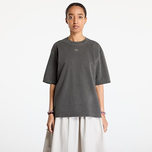 adidas Washed Oversized T-Shirt Black