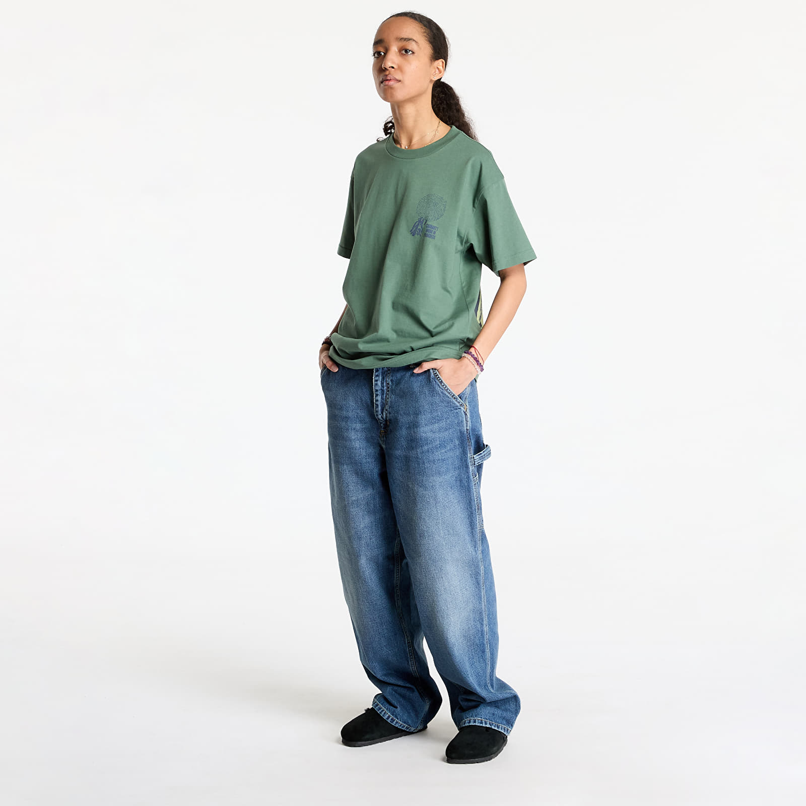 T-shirts  Carhartt WIP Short Sleeve Chrysanthemum T-Shirt UNISEX Duck Green
