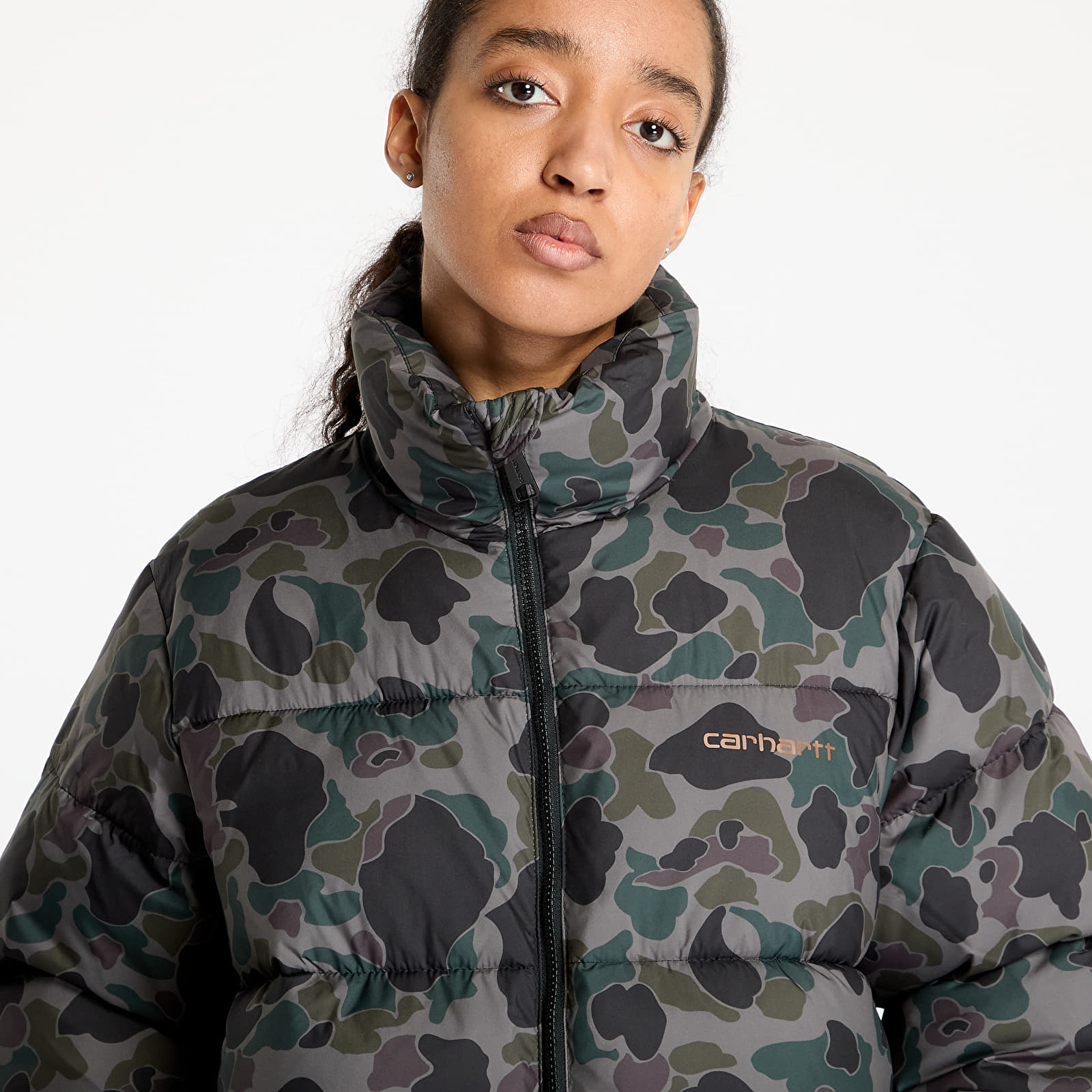 Puffer jackets Carhartt WIP Springfield Jacket UNISEX Camo Duck/ Grey/ Hamilton Brown
