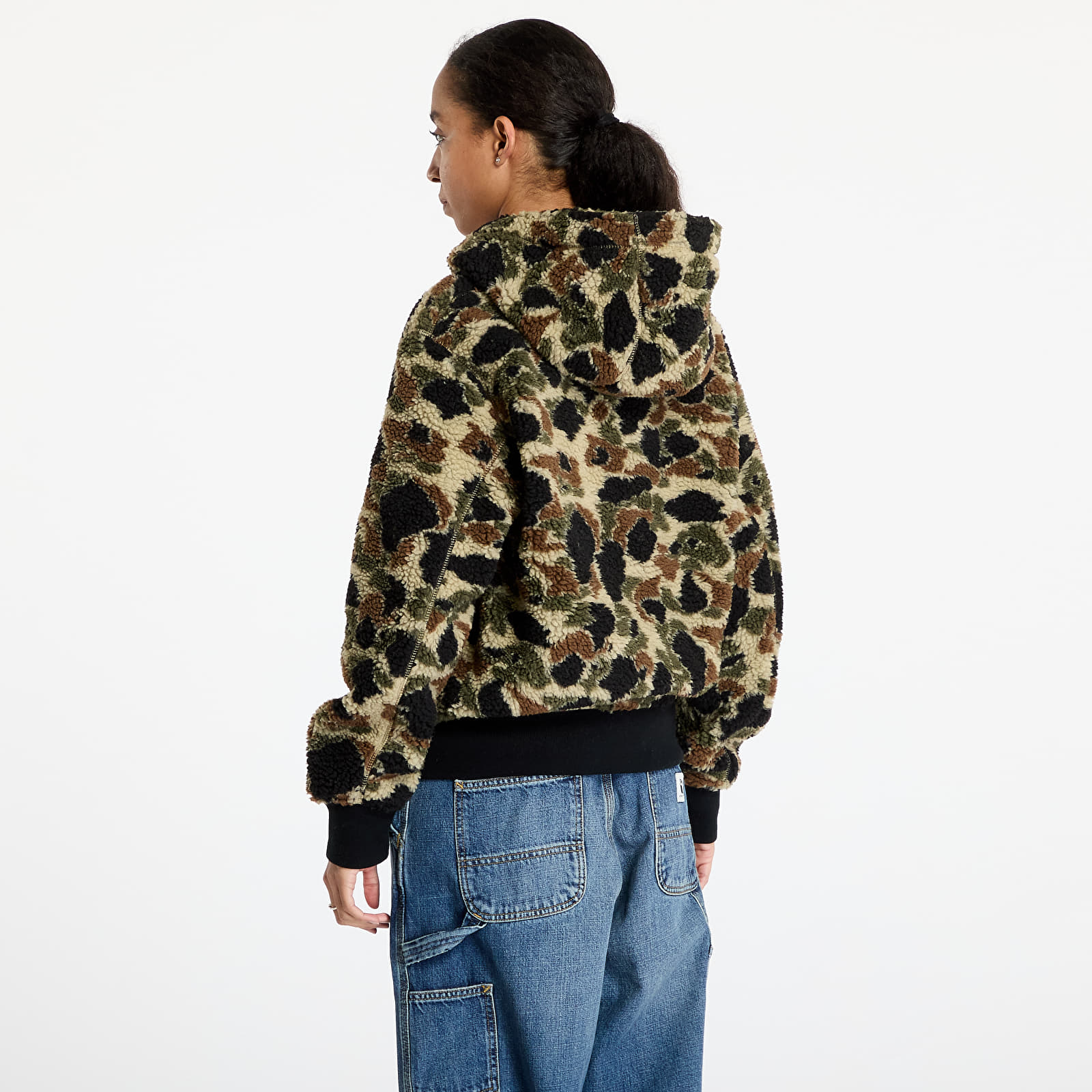 Vesty Carhartt WIP OG Active Liner UNISEX Camo Duck Jacquard/ Green