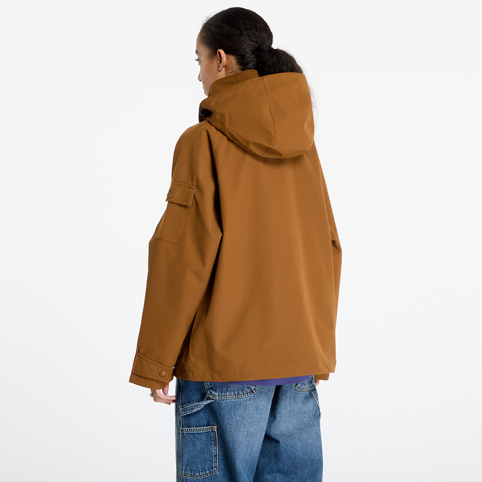 Pánské bundy Carhartt WIP Clarton Jacket UNISEX Hamilton Brown/ Tobacco