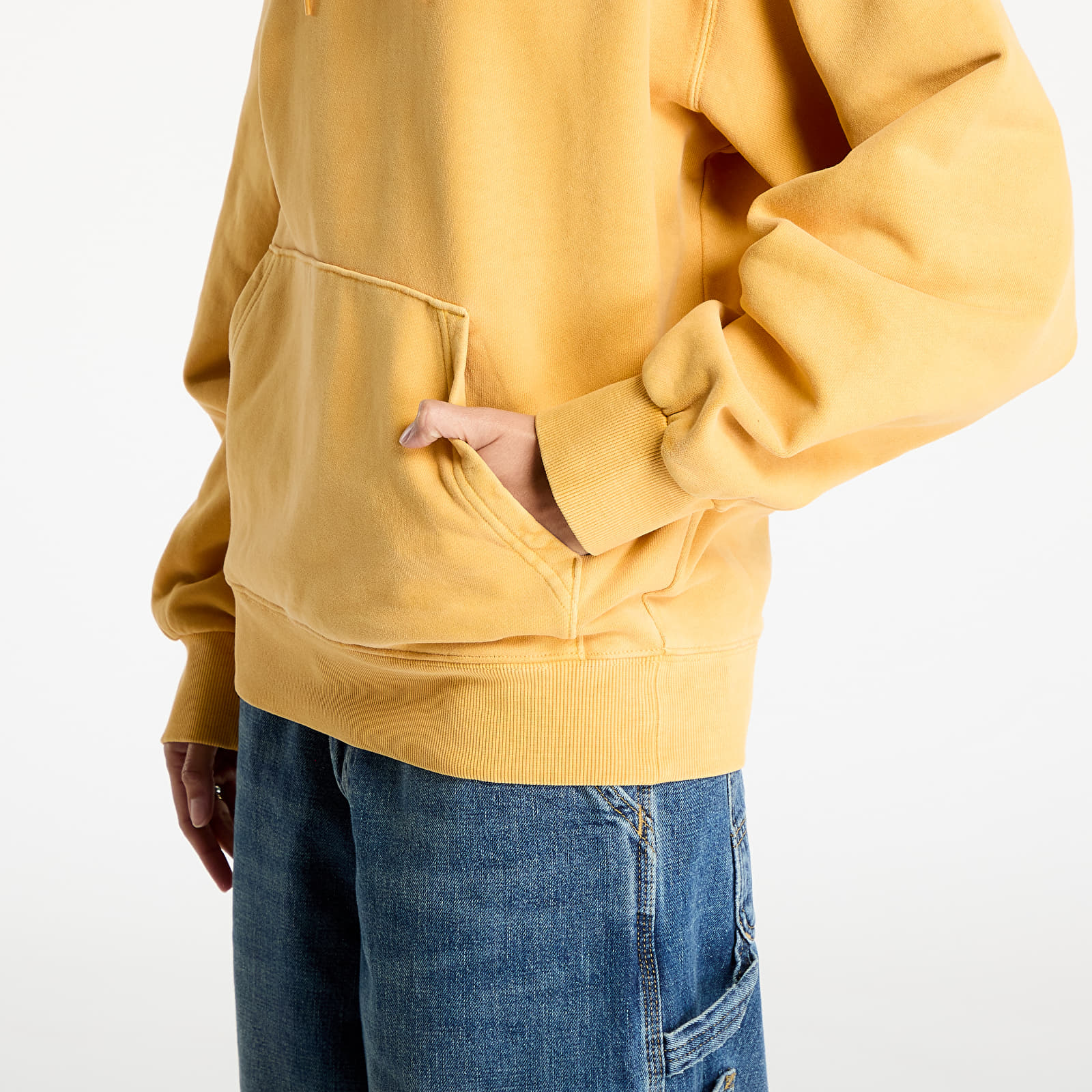Bluzy Carhartt WIP Hooded Vista Sweat UNISEX Winter Spice Garment Dyed