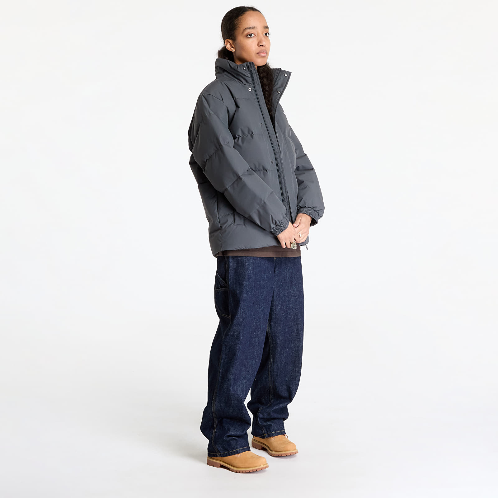 Jacken Carhartt WIP Danville Jacket UNISEX Graphite/ White