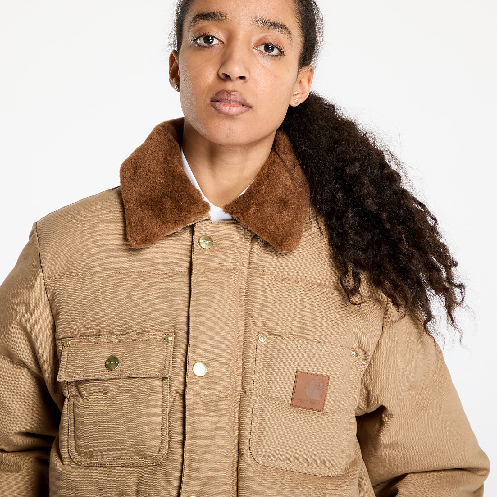 Jassen Carhartt WIP Rayley Jacket UNISEX Peanut