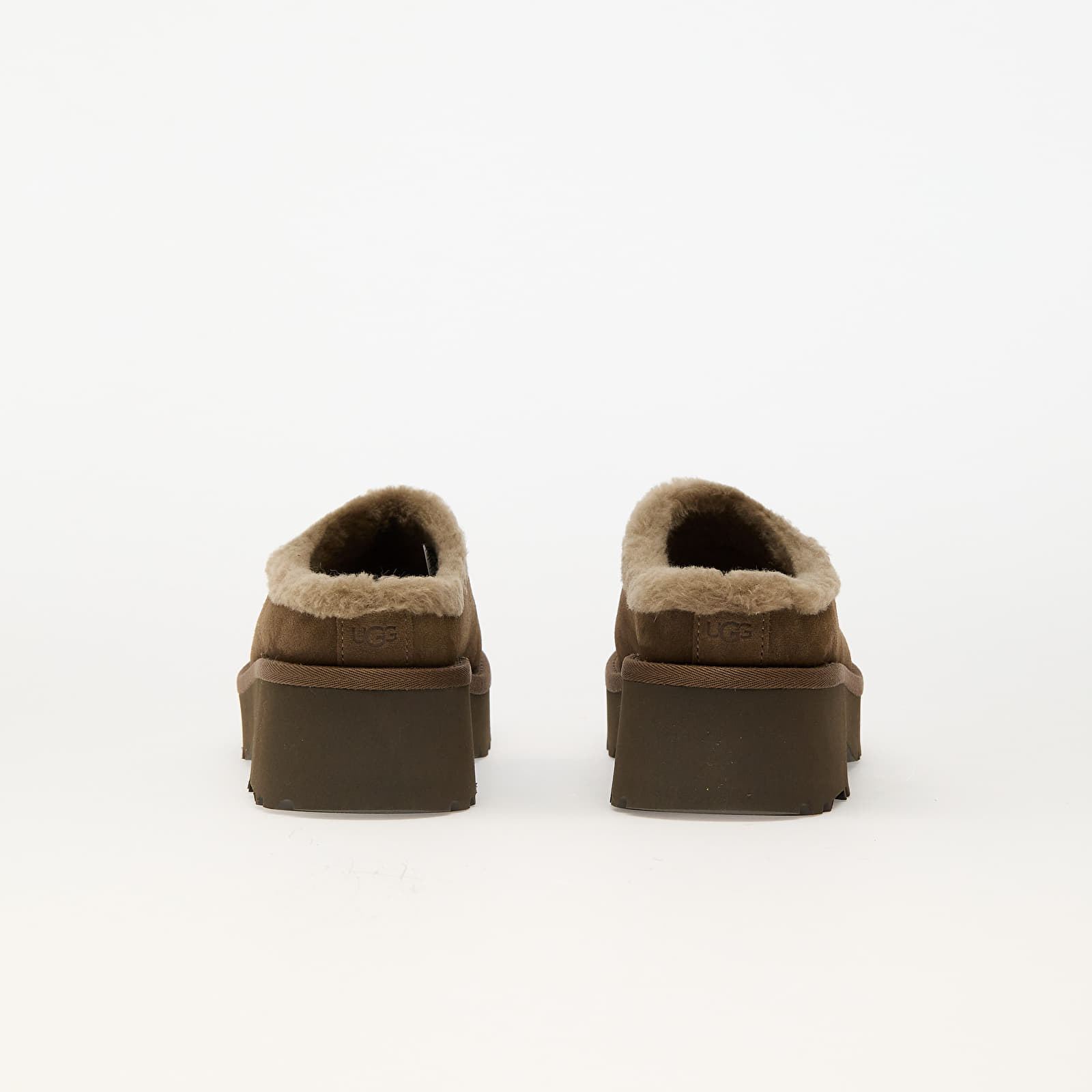Дамски кецове и обувки UGG W New Heights Cozy Clog Tazz Hickory