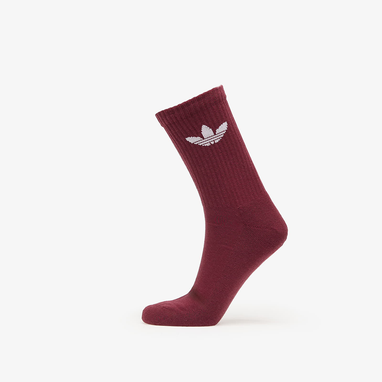 Socken adidas Trefoil Crew Sock Cushion 6-Pack Off White/ Semi Court Green/ Collegiate Green