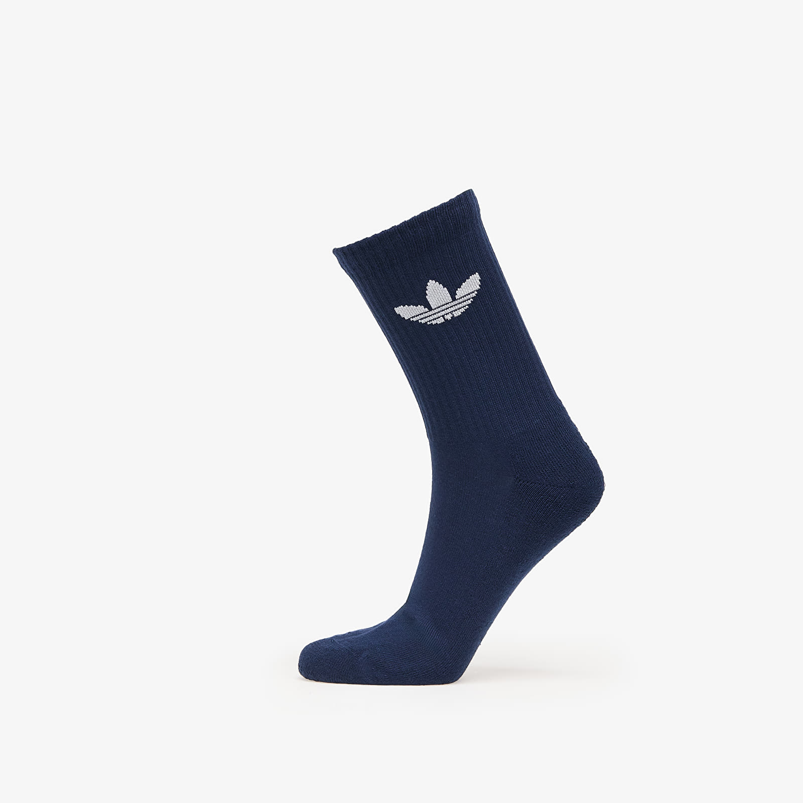 Socken adidas Trefoil Crew Sock Cushion 6-Pack Off White/ Semi Court Green/ Collegiate Green