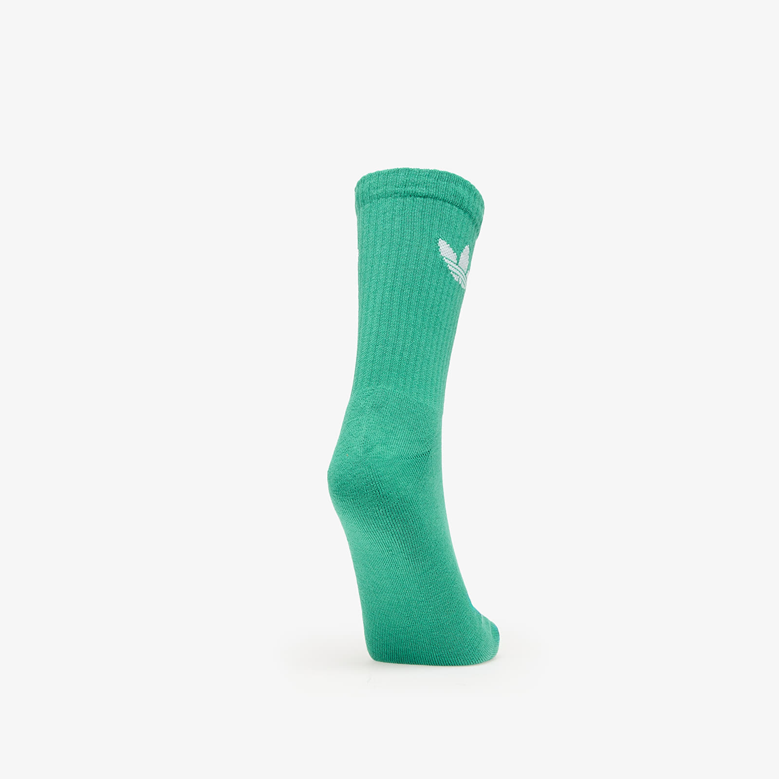 Socken adidas Trefoil Crew Sock Cushion 6-Pack Off White/ Semi Court Green/ Collegiate Green