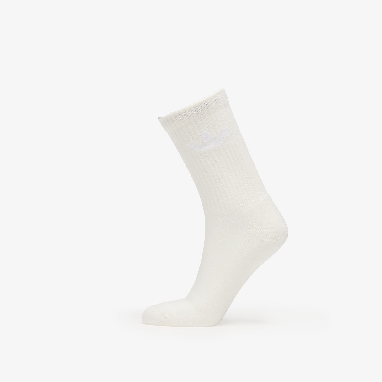 Socken adidas Trefoil Crew Sock Cushion 6-Pack Off White/ Semi Court Green/ Collegiate Green