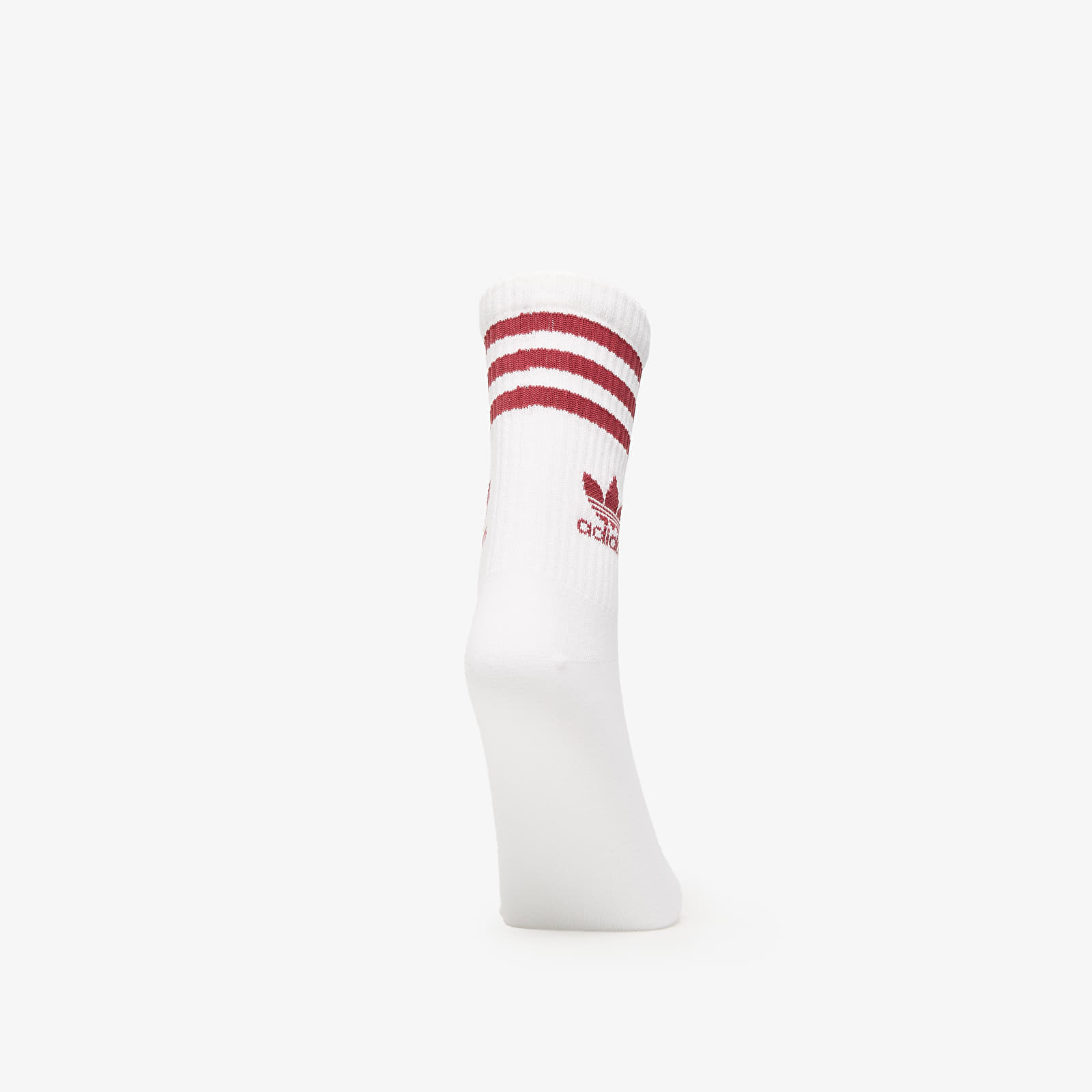 Socks adidas 3 Stripes Crew Sock 3-Pack White/ Preloved Ruby/ Preloved Ink/ Collegiate Green