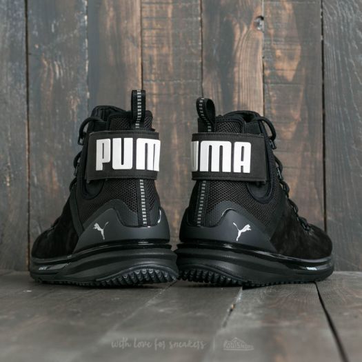 Men s shoes Puma Ignite Limitless Boot Leather Puma Black Puma Black Footshop