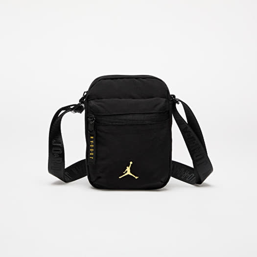 Geantă Jordan Jan Airborne Festival Bag Black/ Gold