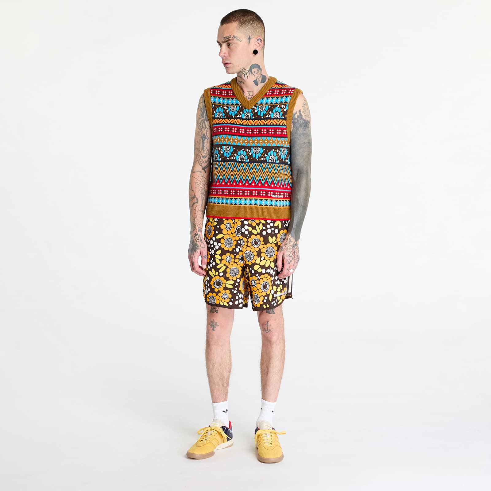 Brezrokavniki adidas x Wales Bonner Knit Vest Multicolor