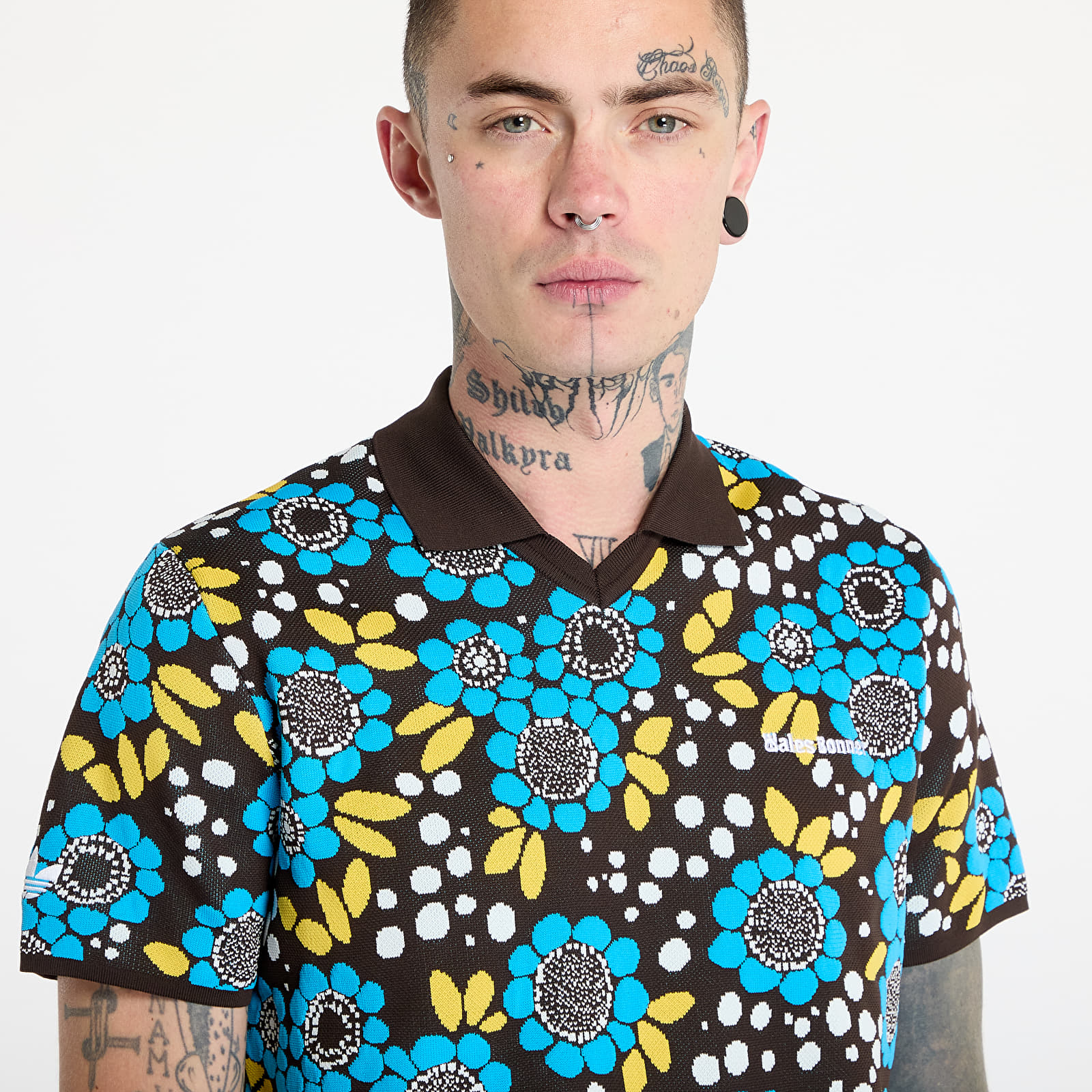 Magliette adidas x Wales Bonner Knit Polo Multicolor