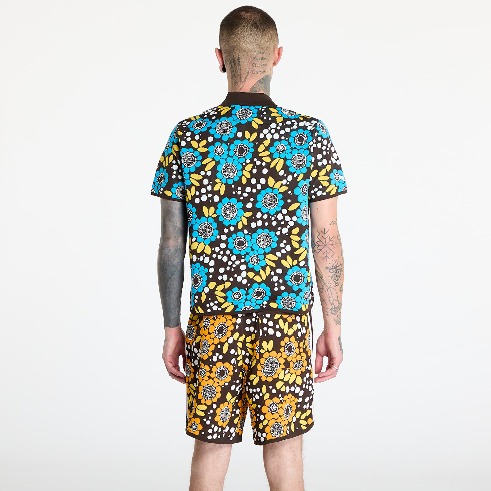 Magliette adidas x Wales Bonner Knit Polo Multicolor
