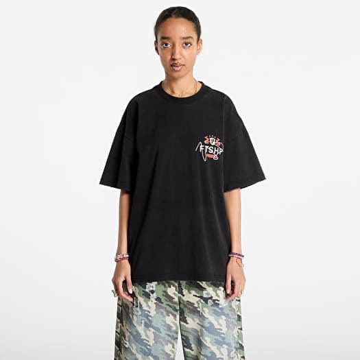 Tričko FTSHP x PROSTO T-Shirt UNISEX Black Crest