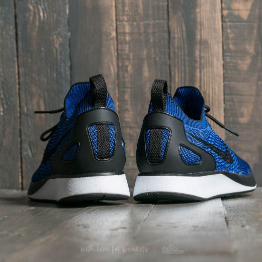 Men s shoes Nike Air Zoom Mariah Flyknit Racer Black Racer Blue Black White Footshop