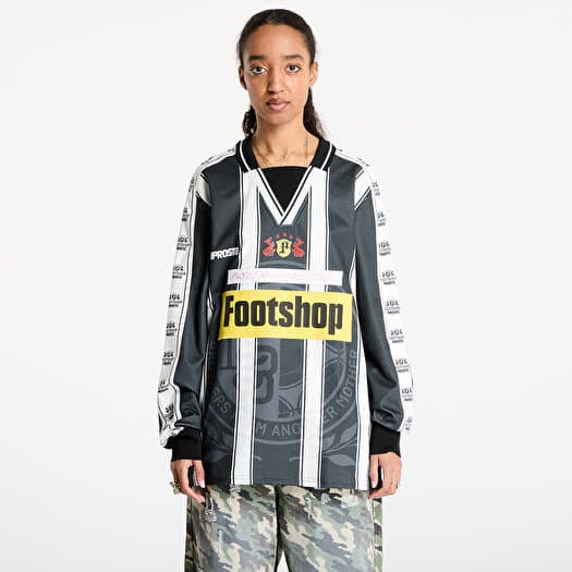 Dres FTSHP x PROSTO Longsleeve Jersey UNISEX B&W Stripes