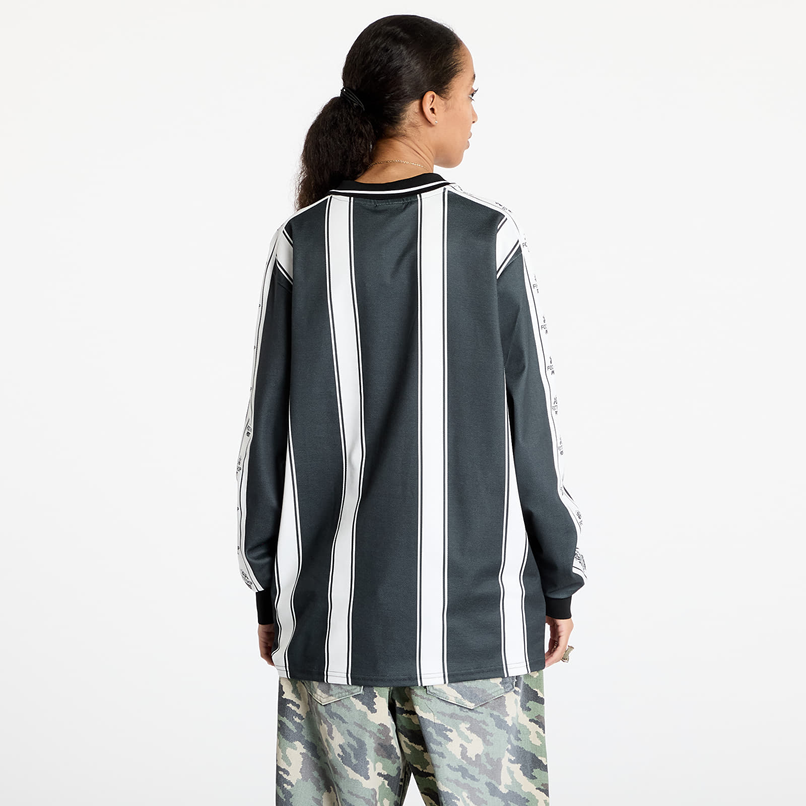 Jerseys FTSHP x PROSTO Longsleeve Jersey UNISEX B&W Stripes