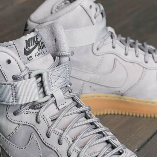 Chaussures et baskets femme Nike Air Force 1 High WB GS Medium Grey Medium Grey Black Footshop