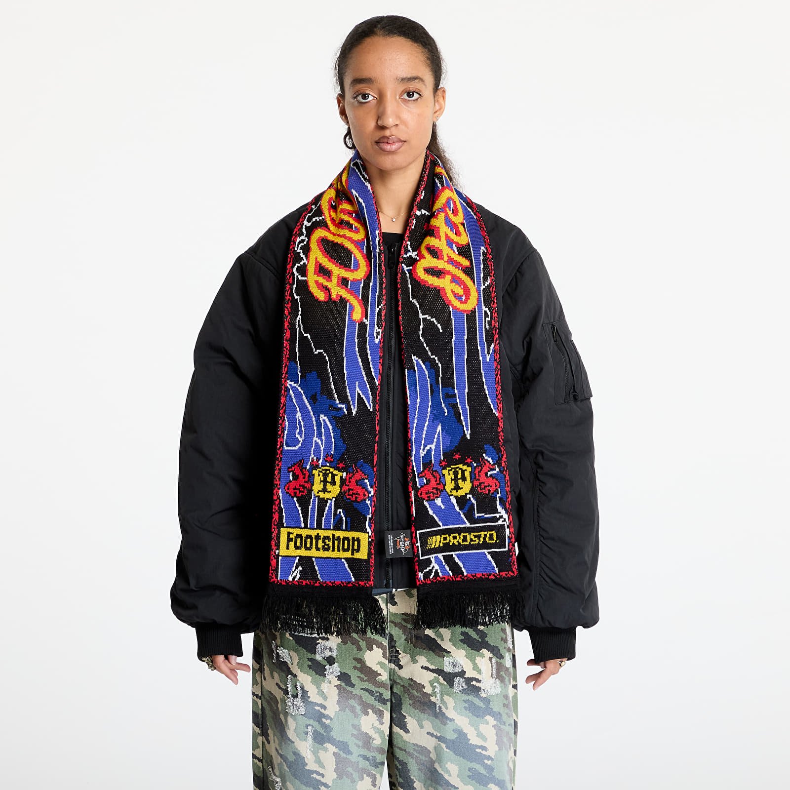 Schals FTSHP x PROSTO Scarf Forza Electric Blue