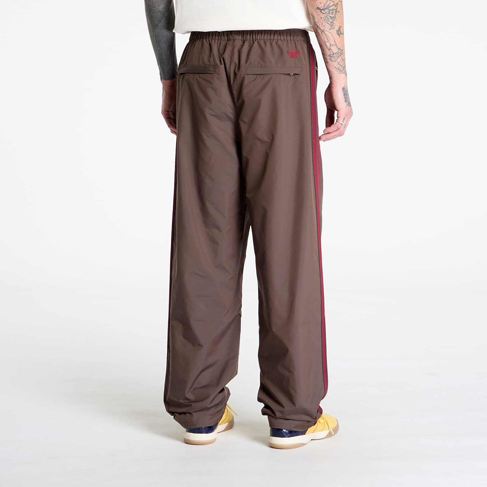 Hosen und Jeans adidas x Wales Bonner Nylon Track Pant Brown