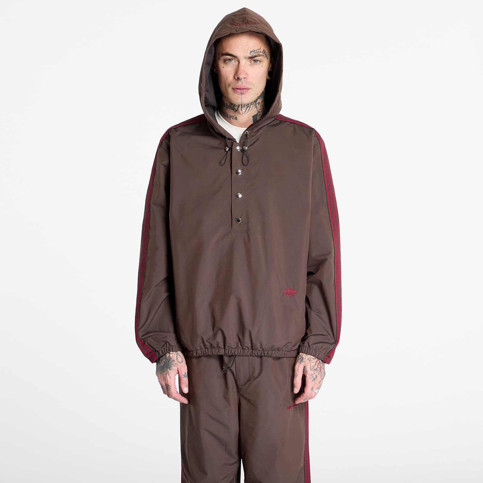 Regenschutz adidas x Wales Bonner Nylon Anorak Brown