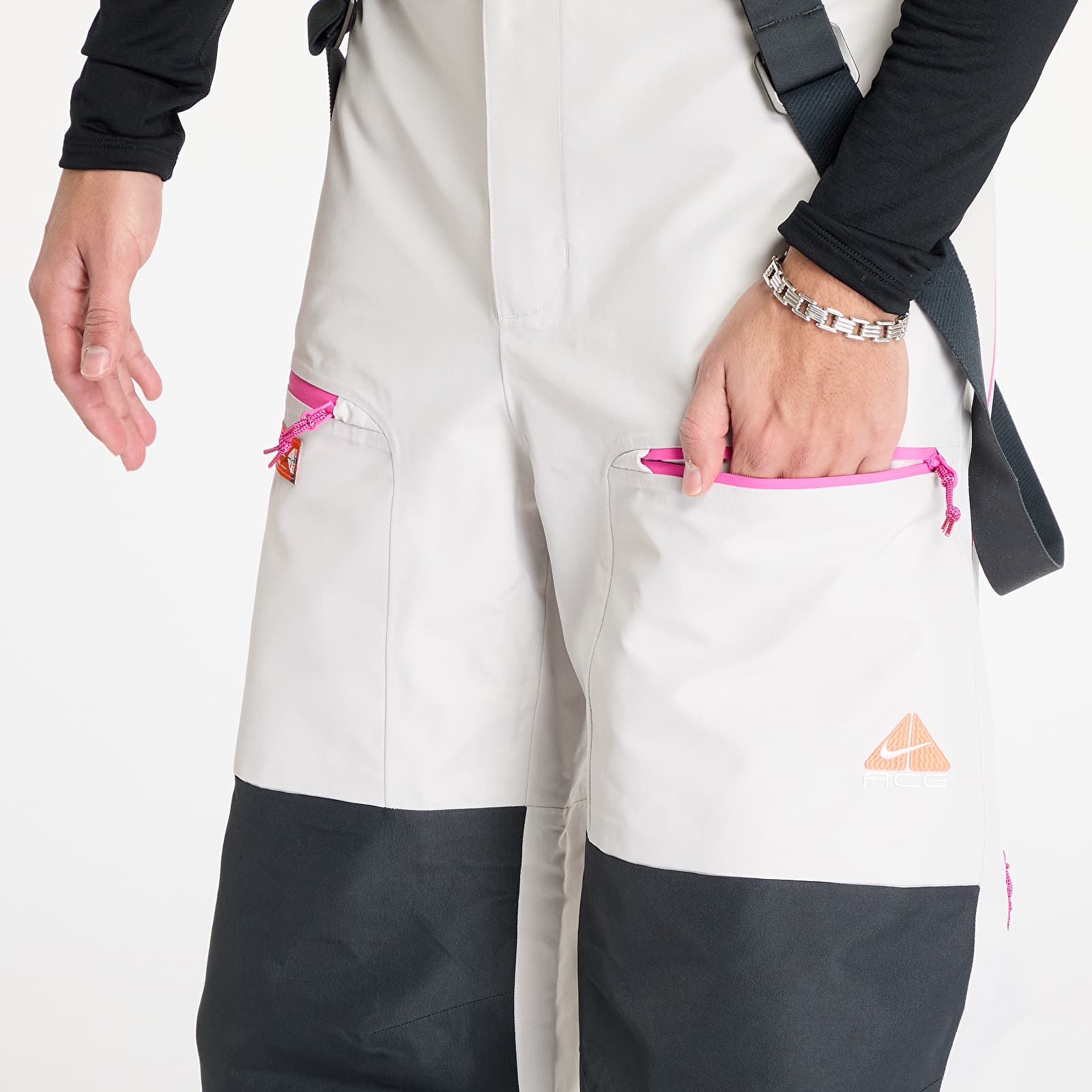 Hosen Nike ACG "Chena Vortex" Storm-FIT ADV Bibs Light Orewood Brown/ Anthracite/ Summit White