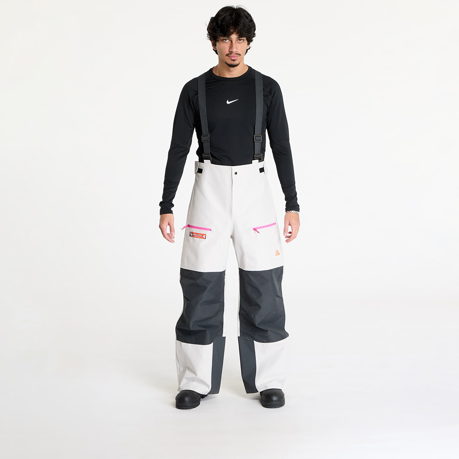 Hosen Nike ACG "Chena Vortex" Storm-FIT ADV Bibs Light Orewood Brown/ Anthracite/ Summit White