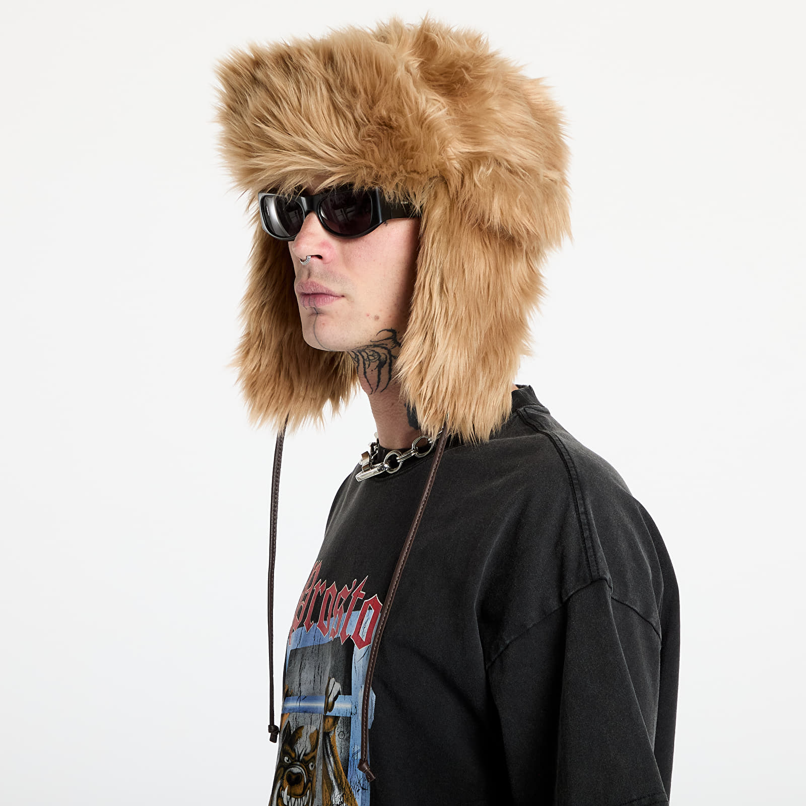 Шапки FTSHP x PROSTO Ushanka Brown