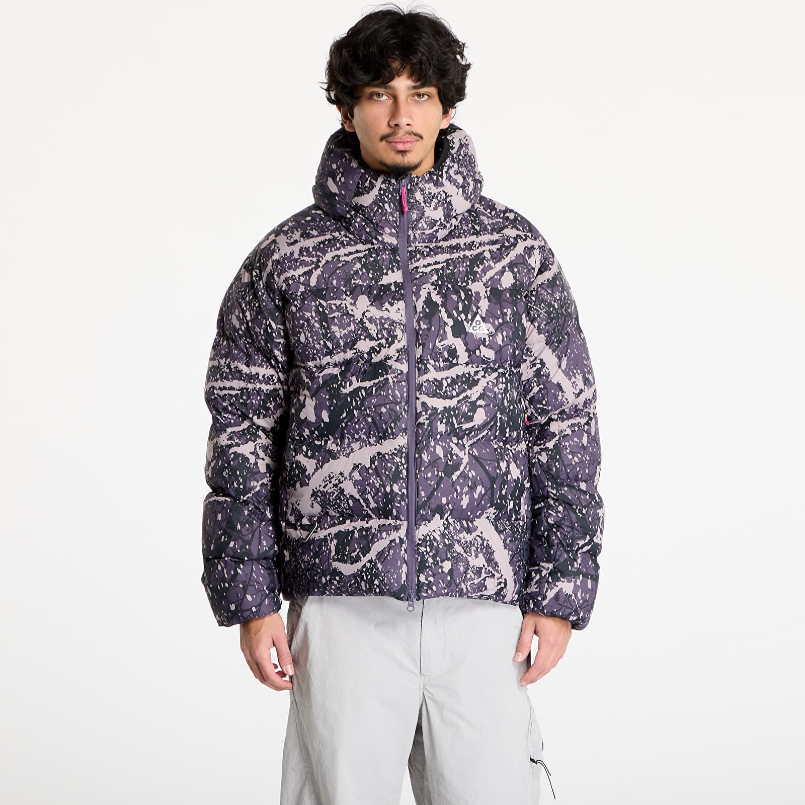 Bunda Nike ACG "Lunar Lake" Men's Therma-FIT ADV Jacket Dark Raisin/ Black/ Black/ Summit White L