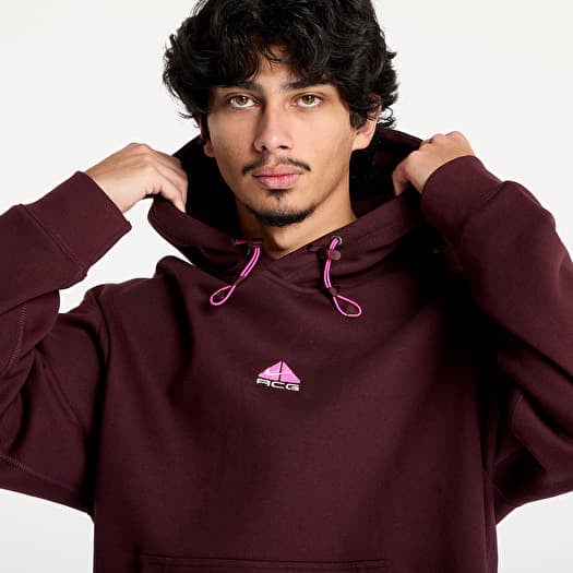 Nike ACG Sweater top Adult Small Maroon Crewneck Pullover Sweatshirt Outdoor Mens