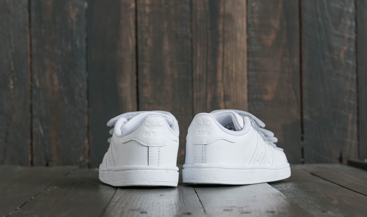 Zapatillas y zapatos para niños adidas Superstar CF I Ftw White/ Ftw White/ Ftw White