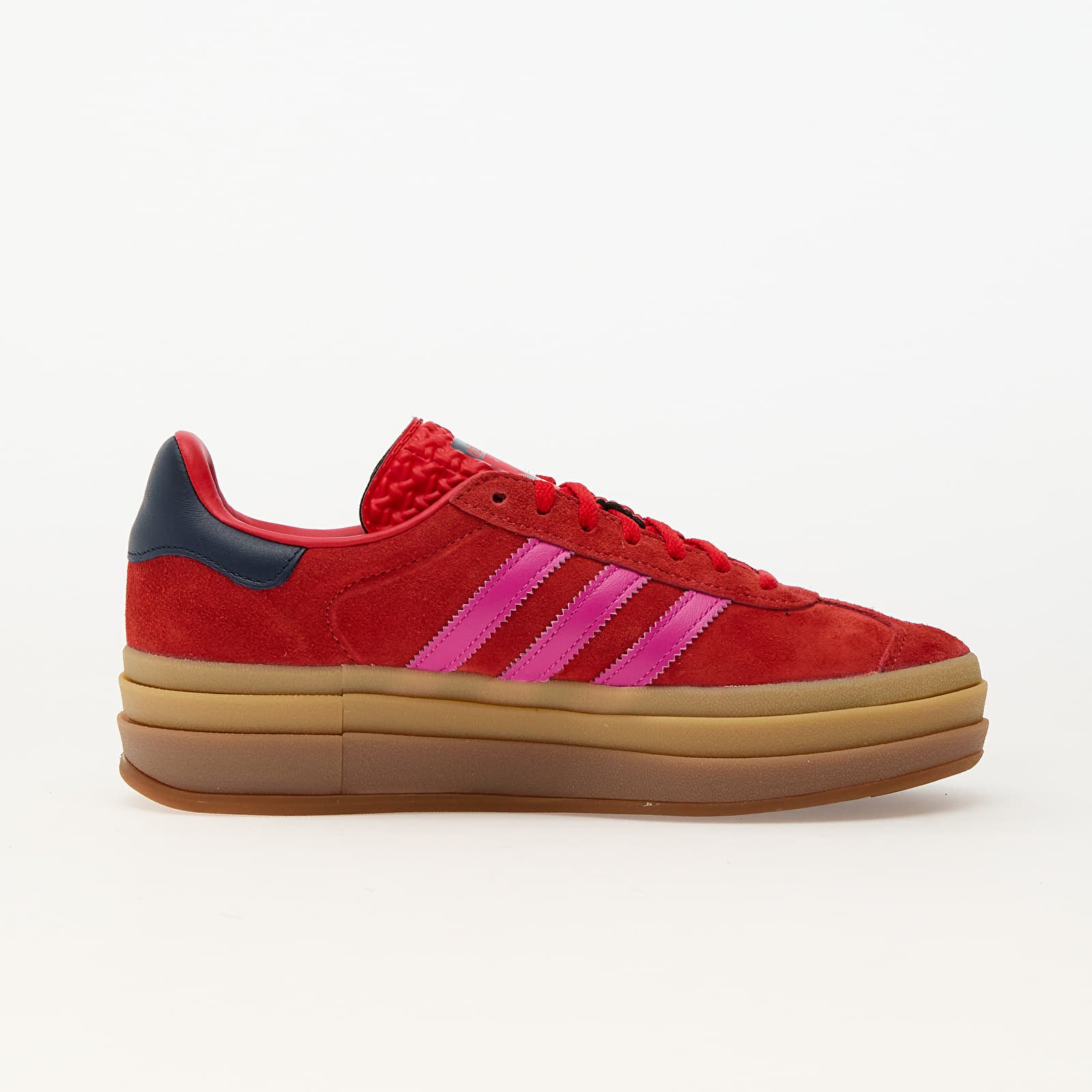 Frauen adidas Gazelle Bold W Red/ Semi Lucid Fuchsia/ Night Indigo