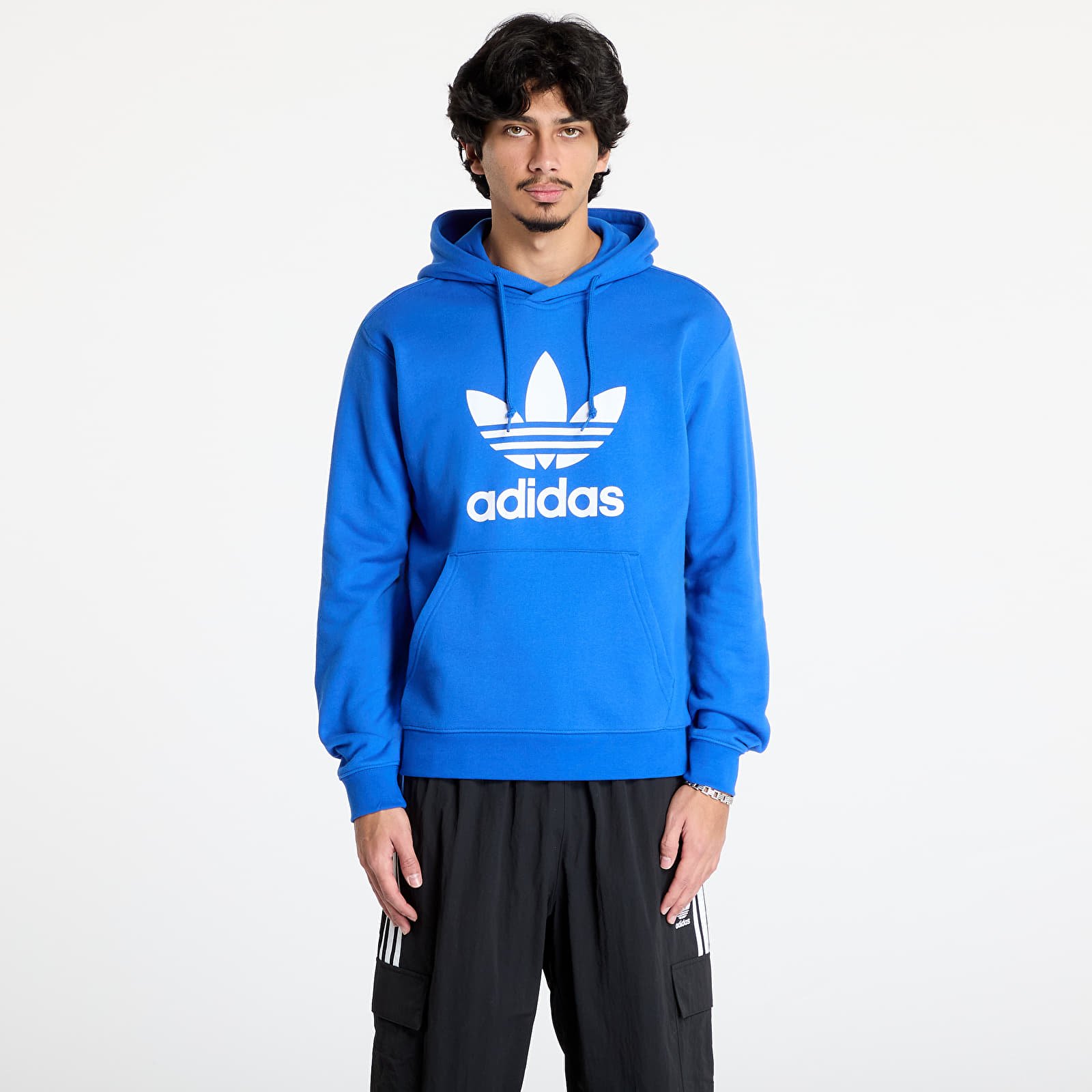 Men's hoodies adidas Adicolor Trefoil Classics Hoody Blue
