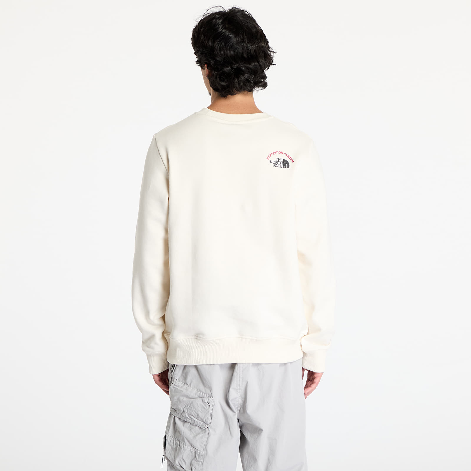 Bluzy z kapturem The North Face Crew Expedition System White Dune
