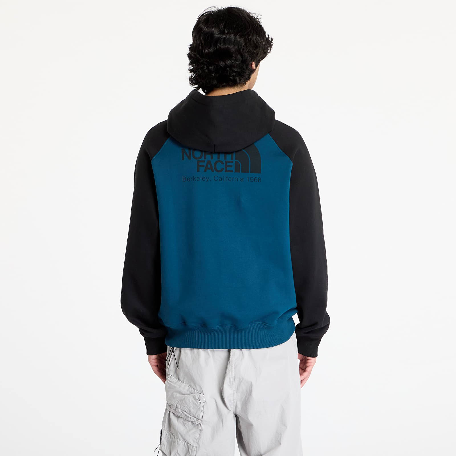 Mikiny The North Face Heritage Hoodie Midnight Petrol