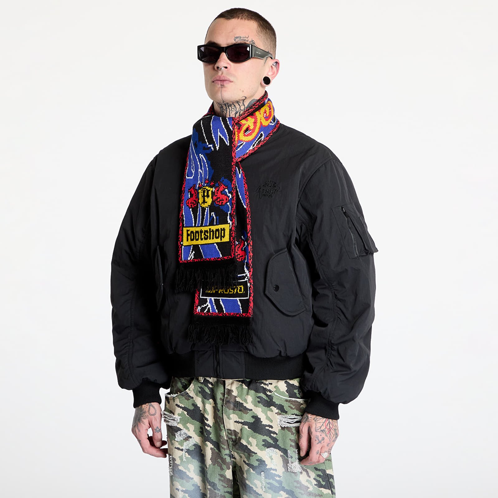 Schals FTSHP x PROSTO Scarf Forza Electric Blue