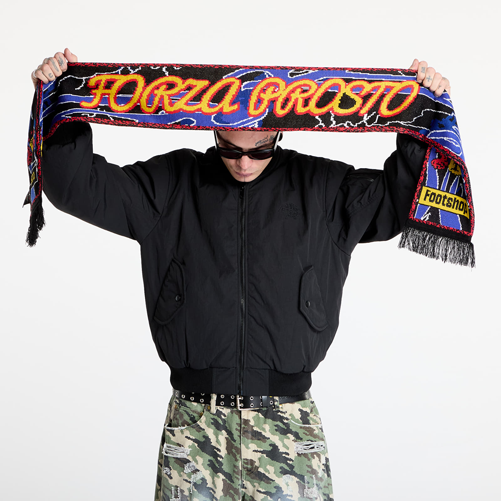 Schals FTSHP x PROSTO Scarf Forza Electric Blue