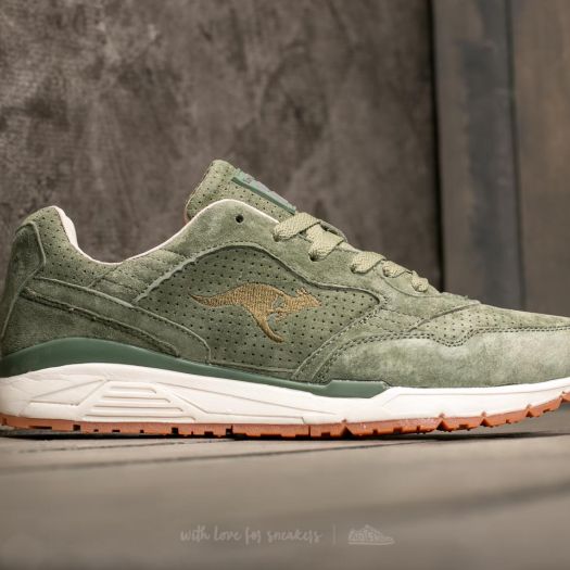 KangaROOS Ultimate Leather Olive Green | Footshop display picture 1
